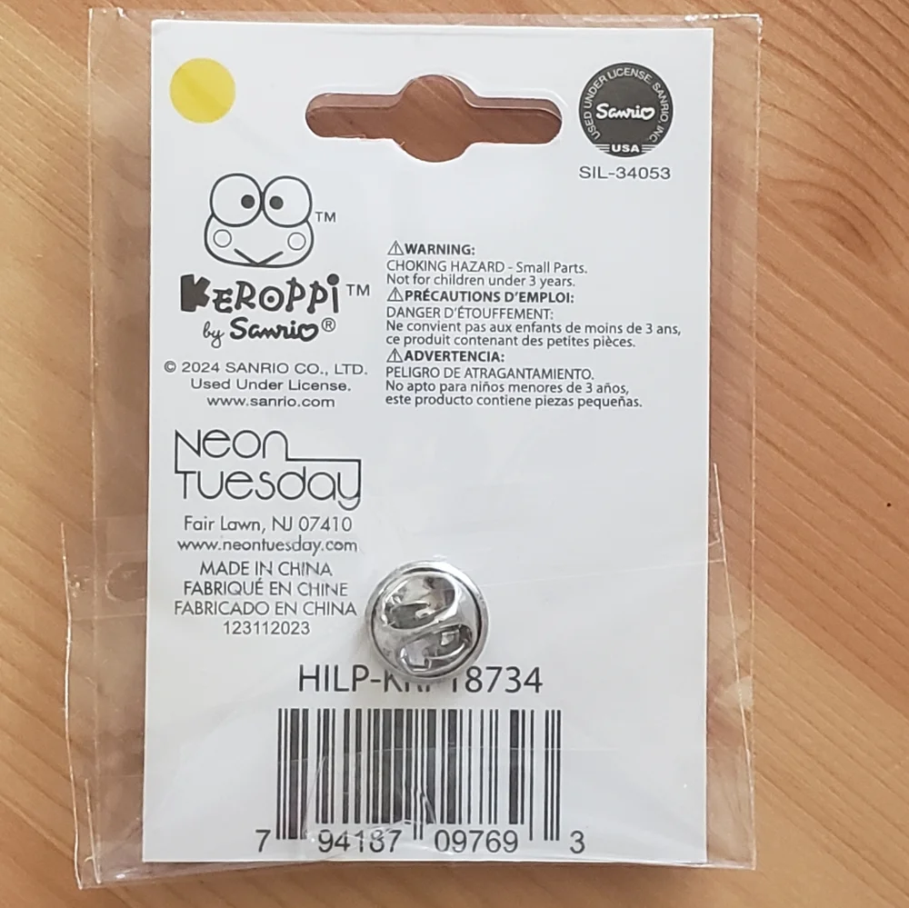 💚Keroppi Enamel Pin